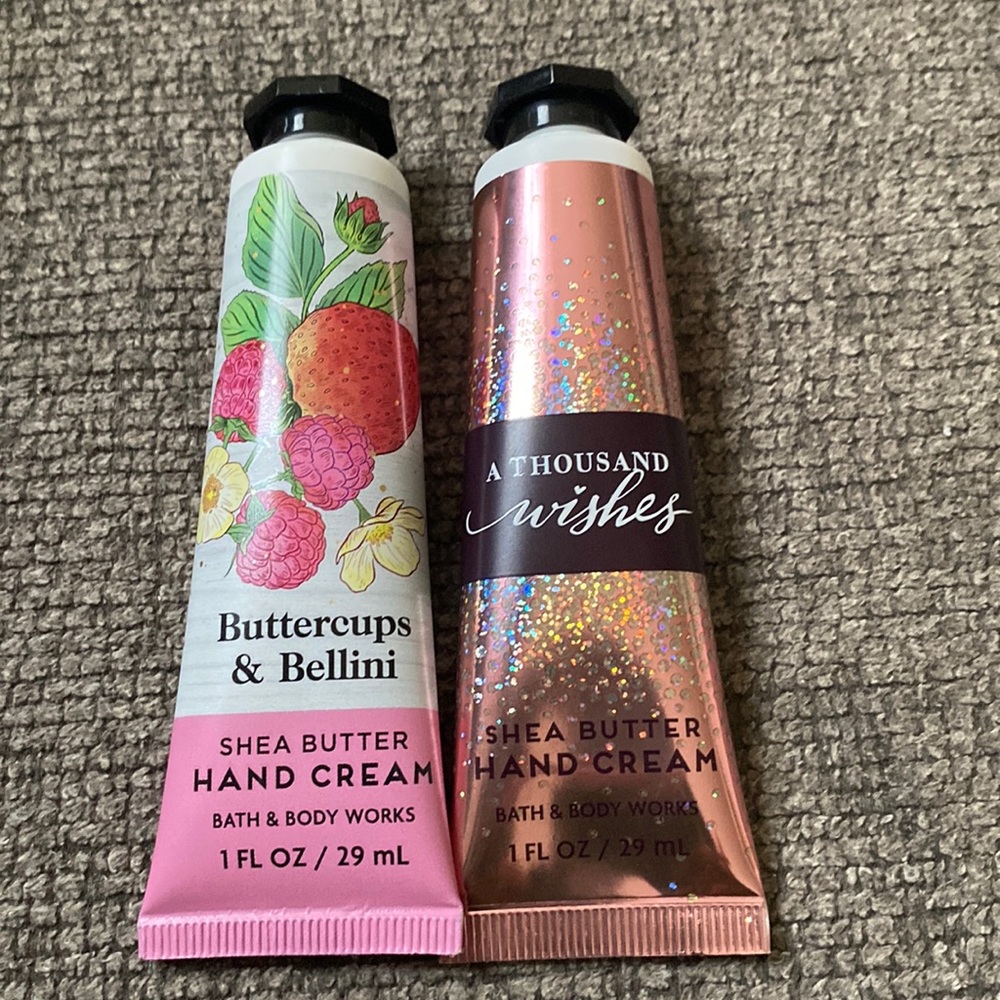Bath and Body hand cream